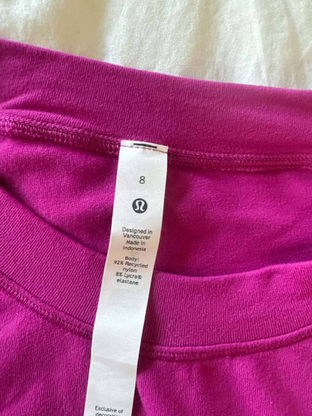 lululemon Close to Crossing Rulu Long Sleeve Top in Ripened Raspberry - Picture 3 of 7